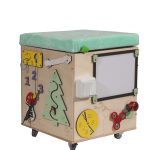 Manipulation pouffe with castor seat 31