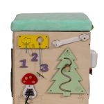 Manipulation pouffe with castor seat 31
