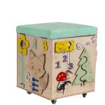 Manipulation pouffe with castor seat 31