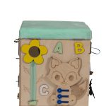 Manipulation pouffe with castor seat 31