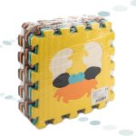 Foam puzzle mat for children 9 el. colour