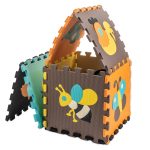 Foam puzzle mat for children 9 el. colour