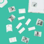 Self-adhesive paper rolls for mini thermal printer