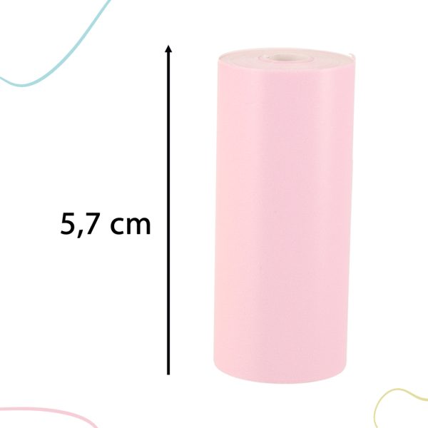 Colorful paper rolls for mini thermal printer