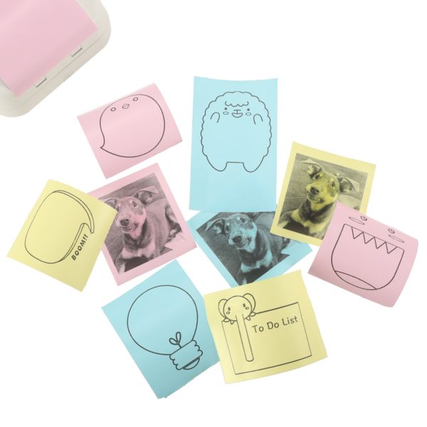 Colorful paper rolls for mini thermal printer