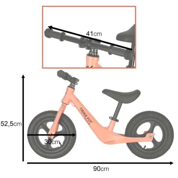 Trike Fix Active X2 cross-country bicycle orange