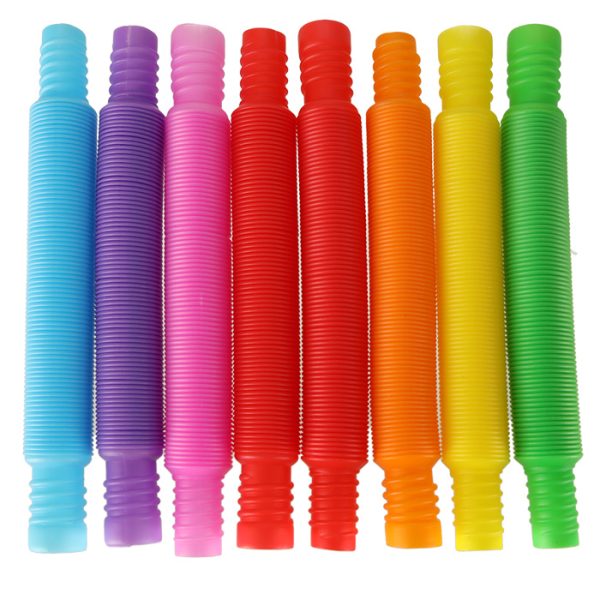 Tubes sensory tubes stretchable educational montessori tubes 8 pieces