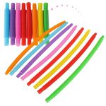 Tubes sensory tubes stretchable educational montessori tubes 8 pieces