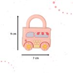 Educational puzzle game car blocks Montessori