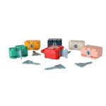 Educational puzzle game car blocks Montessori