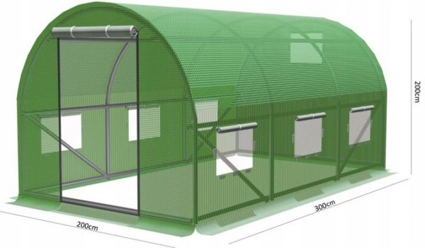 Garden greenhouse 3 X 2 X 2 cm