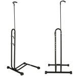 Bicycle stand single high strong metal black