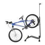 Bicycle stand single high strong metal black