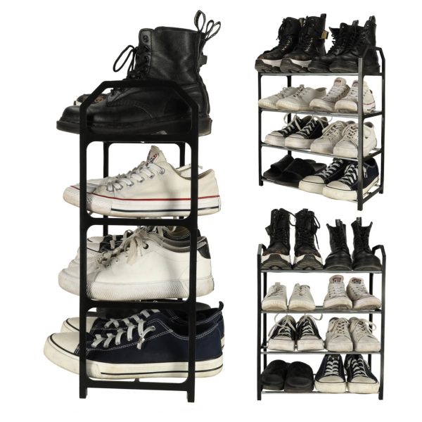 Shoe rack black