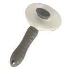 Self-cleaning brush for dog cat hair
