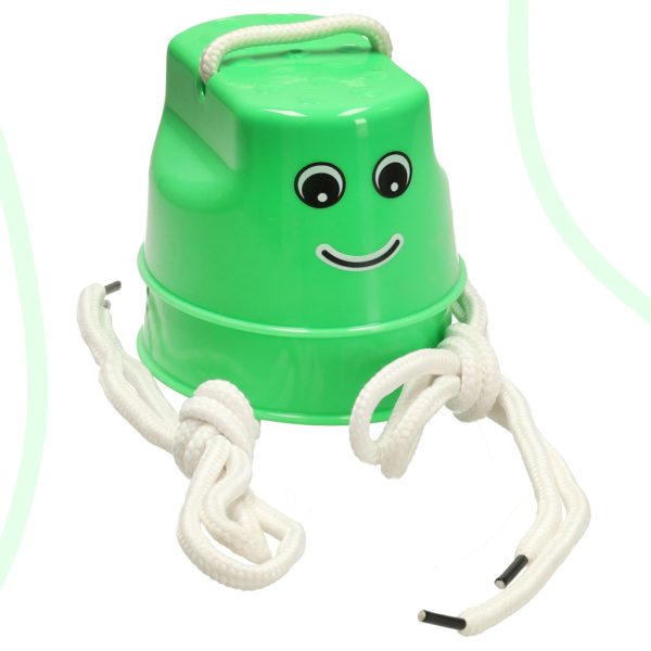 Stilts for children balance clogs 2pcs green