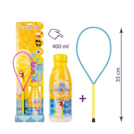 TUBAN Soap Bubble Hoop + Liquid 400ml