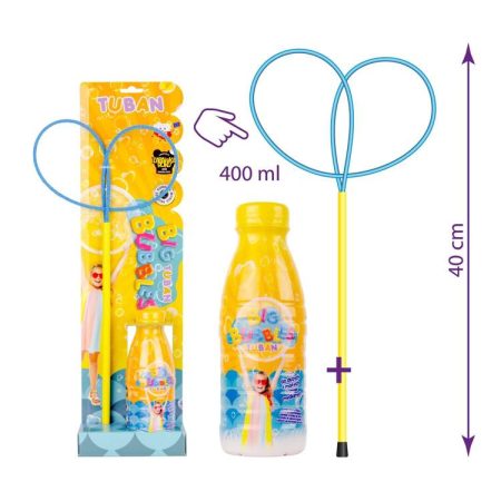 TUBAN hoop pro butterfly soap bubbles + liquid 400ml