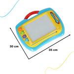 Stamp blue fountain pen drawing tablet