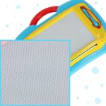 Stamp blue fountain pen drawing tablet