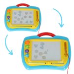 Stamp blue fountain pen drawing tablet