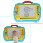 Stamp blue fountain pen drawing tablet