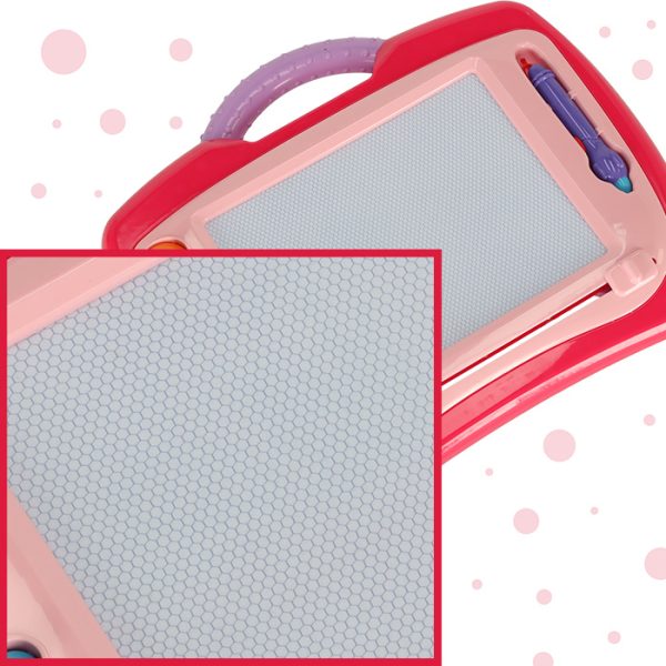 Stamp pink fade-out drawing tablet