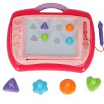 Stamp pink fade-out drawing tablet