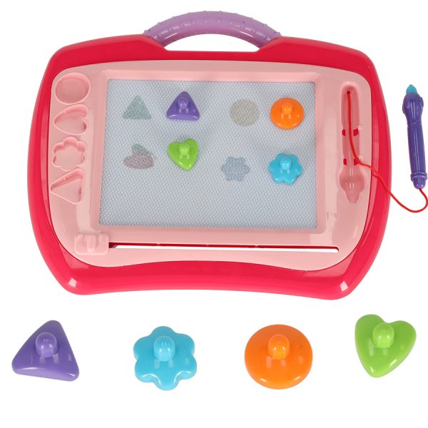 Stamp pink fade-out drawing tablet