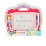 Stamp pink fade-out drawing tablet
