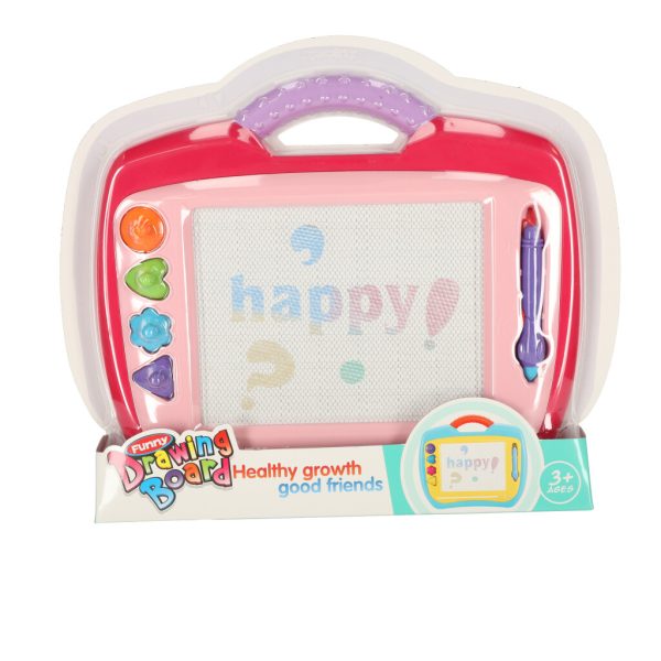 Stamp pink fade-out drawing tablet