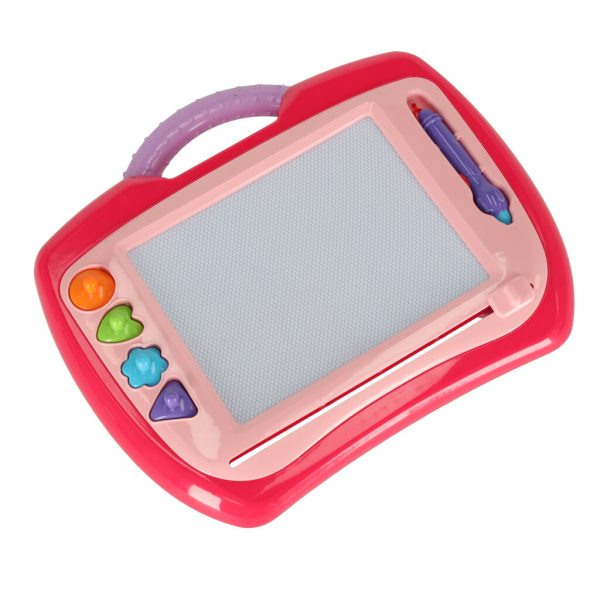 Stamp pink fade-out drawing tablet