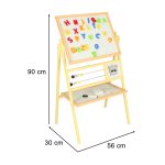 Double Sided Drawing Board 30x56x90