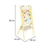 Double Sided Drawing Board 46x43x89