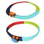 Car racing track with car 102 elements