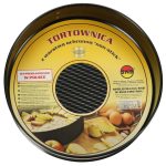 Baking tin with removable rim 24cm black
