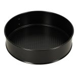 Baking tin with removable rim 24cm black
