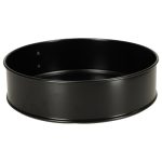 Baking tin with removable rim 24cm black
