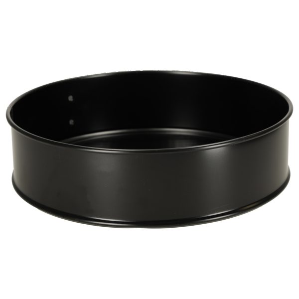 Baking tin with removable rim 24cm black