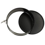 Baking tin with removable rim 24cm black