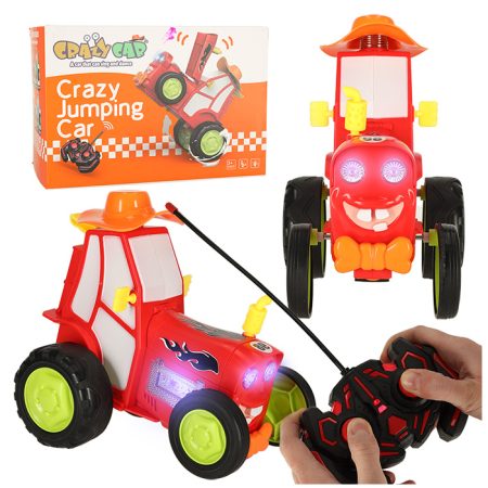 Jumping tractor red skinstars.lt