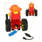 Jumping tractor red