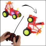 Jumping tractor red