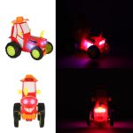 Jumping tractor red