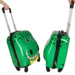 Children's travel suitcase on wheels hand luggage Crocodile