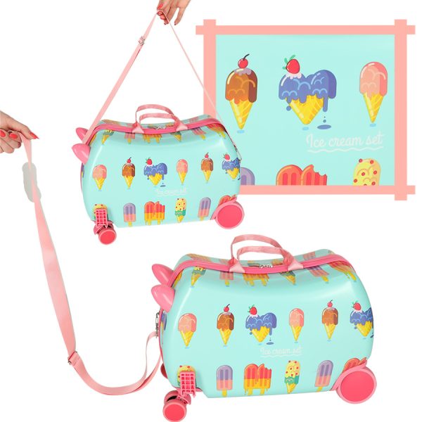 Children's suitcase ice cream
