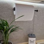 Kitchen paper towel holder hanger