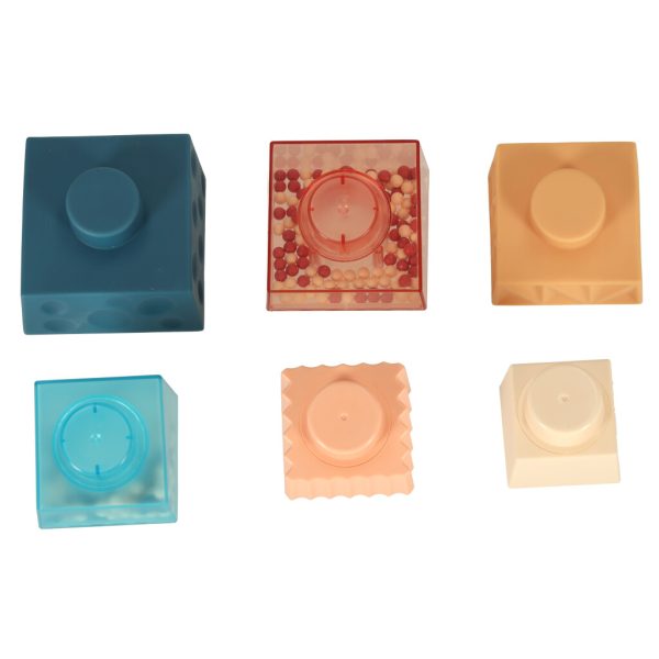 Montessori educational pyramid sensory tower with balls