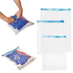 Vacuum roll bags for clothes 9 pieces 3 sizes 35x50cm, 40x50cm, 50x70cm