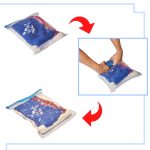 Vacuum roll bags for clothes 9 pieces 3 sizes 35x50cm, 40x50cm, 50x70cm